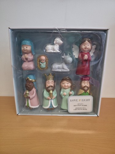 Love light set 9 - of, nativity