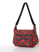 Ladies Women Crinkle Nylon S-Medium Messenger Cross Body Shoulder Girl Hand Bag