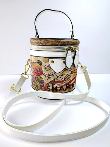 Women graffiti cylinder - graffiti,
