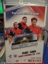 2016 FRANCE V SAMOA