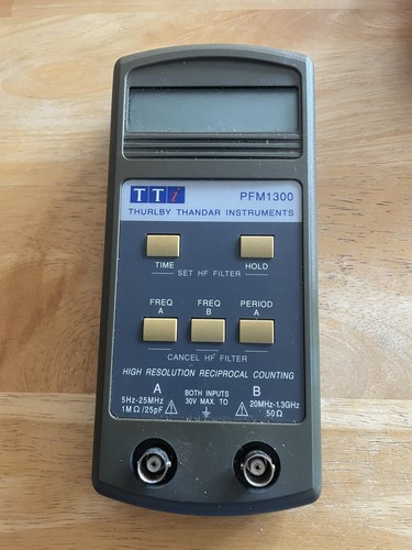 Pfm1300 tti thurlby - thurlby, thandar