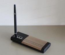 Vintage 1980's Aachen German Made Designer Ballpoint Pen Desk Set