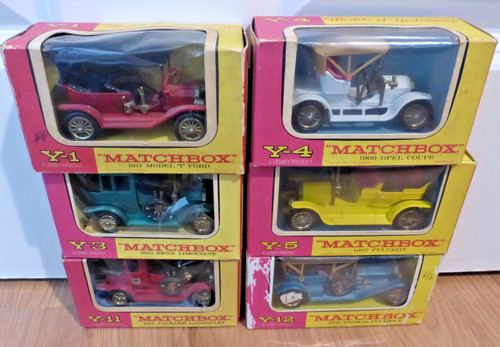 Matchbox lesney vintage cars - matchbox,
