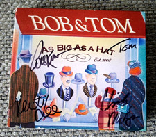 SIGNED Bob & Tom CD, Comedy
