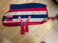30” Rambo Fleece Rug / New