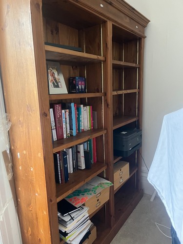 Large bookcase with - , removable