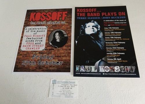 Paul kossoff the - kossoff, plays