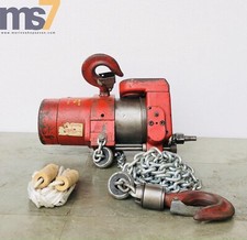 TOKU TCR-500 C PNEUMATIC AIR CHAIN HOIST 1/2 TON CAPACITY 10 FT CHAIN