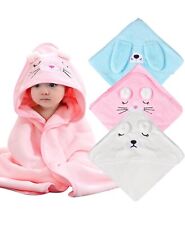 Newborn Kids Soft Bathrobe