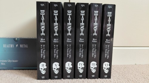 Death note black edition - death,
