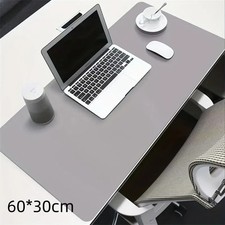 Leather desk mat 600x300mm - leather,