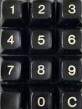 Full set of  key caps for Sound Leisure Jukebox