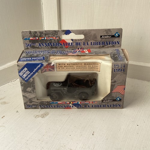 Solido jeep 1944 8th bn - 1:50,
