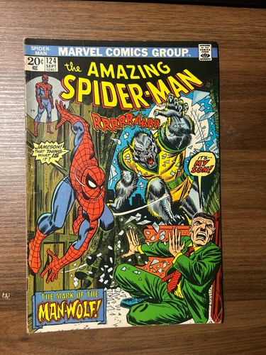 Amazing spider man 124 - amazing, spider-man