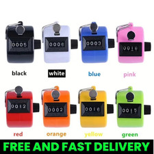 Hand Tally Counter 4 Digit