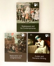 Open University A334 English Literature Books Textbooks VGC Complete Set