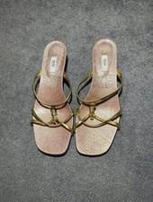 PRADA Heeled Sandals UK 6 EU