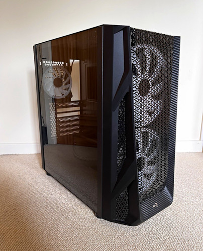 Aerocool airhawk duo - black, atx