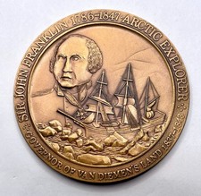 Bronze Medal 64mm Sir John