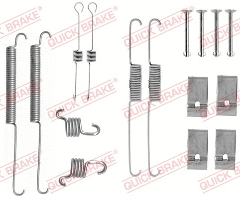Rear accessory kit - brake, shoes