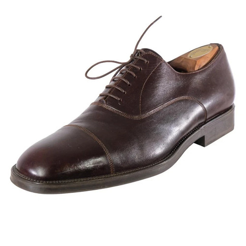 Worn santoni oxfords - worn,
