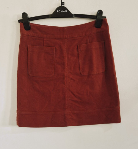 Boden rust mini skirt 12 - rust, uk
