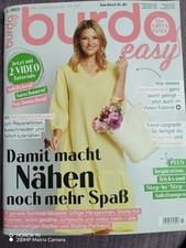 Burda easy sewing patterns