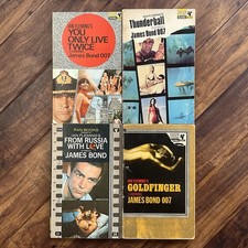 4 x Ian Fleming - James Bond -