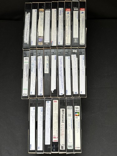 Used recordable vhs - used,