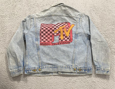 Guess Denim Jacket Men Large