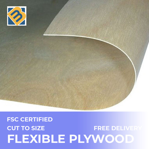 Flexible plywood sheets - -, 8mm