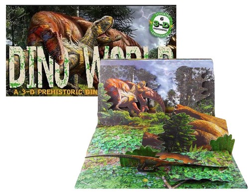 Dino world pop book - dino,
