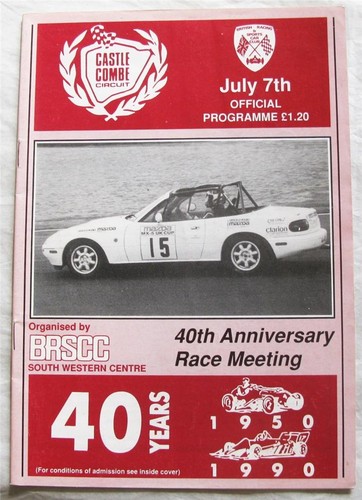 Castle combe jul - combe, 40th
