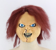 Horror Latex Mascarilla Halloween Devil Killer Doll Helmet Chucky Mask Costume