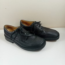 Black Men’s Clarks Active Air Extreme Comfort Leather shoes UK 8.5 H. Extra Wide