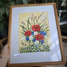 Framed Acrylic Painting Still