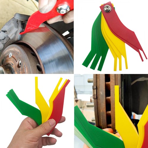 Brake pad thickness gauge tool - pad,