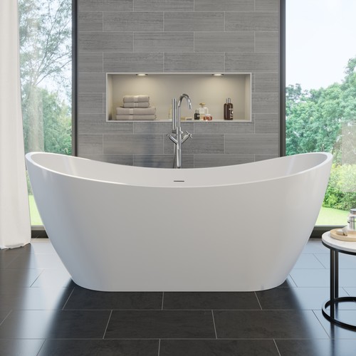 Freestanding double ended bath - freestanding,