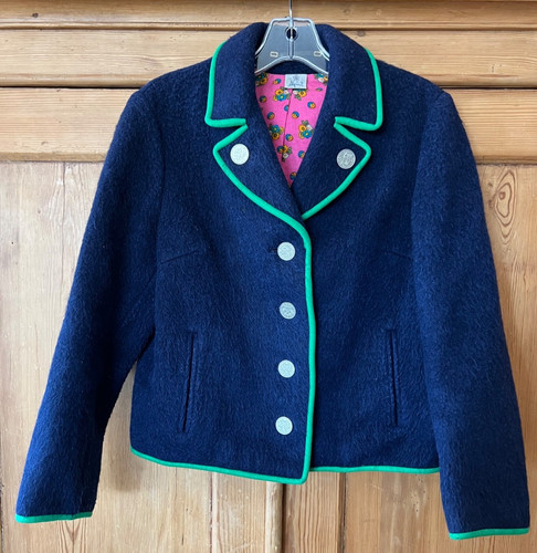 Vintage wool jacket navy - vintage,