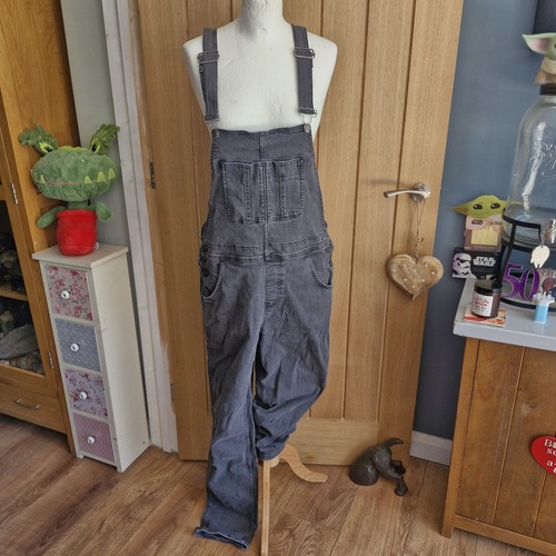 Fatface lewes grey dungarees - fatface,