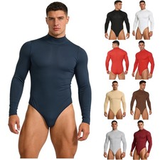 Men Jumpsuit Stretchy Leotard