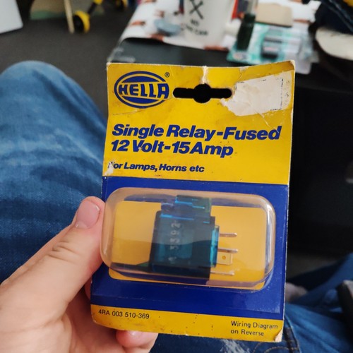Hella relay 12v amp pin - 15,