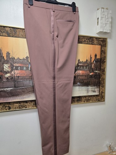 Next men pink slim fit - men's,