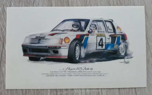 Peugeot 205 turbo - turbo, rally