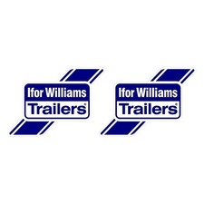 x2 Ifor Williams Large Decals