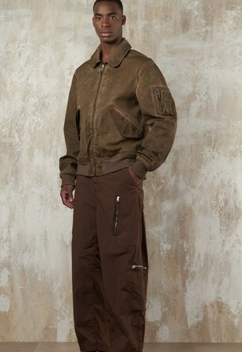 Ten flight jacket natural - c,