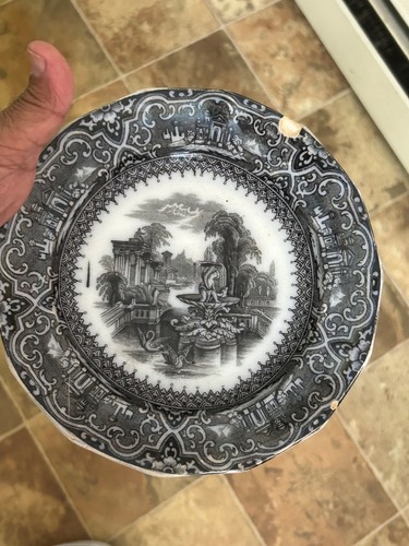 Athens plate adams sons - athens, w