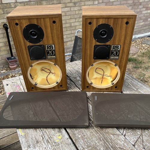 Vintage goodmans rb20 speakers - goodmans,