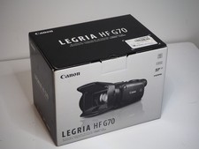 Canon  LEGRIA   HF G70 4K Camcorder - Black  mint+  boxed  20x optical zoom