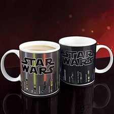 Star Wars Mug Light Saber Heat Reactive Color Changing Ceramic Cup